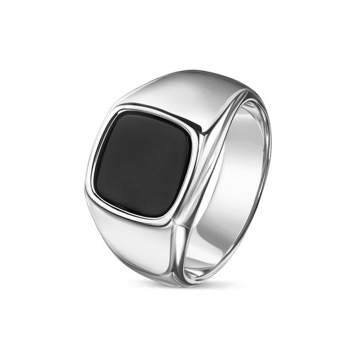 Anello uomo argento acciaio - anello,