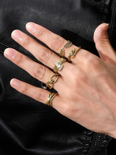 Pezzi anello anelli uomo ali - pezzi,