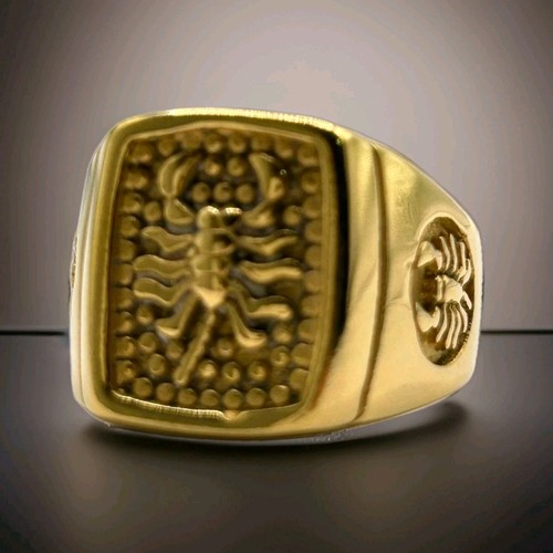 Anello uomo fascione acciaio - anello,