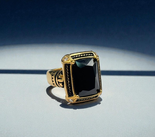Anello uomo acciaio colore - acciaio,