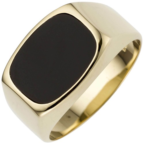 Anello uomo oro - uomo, in
