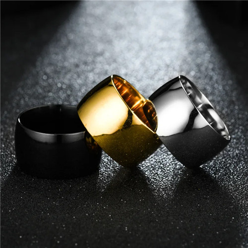 Anello uomo acciaio titanio - uomo,