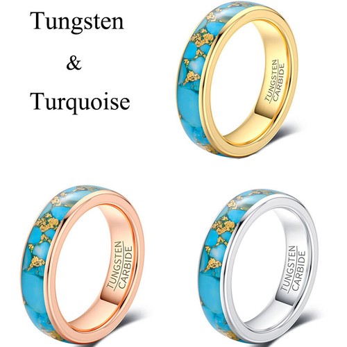 Anello uomo mm tungsteno - uomo,