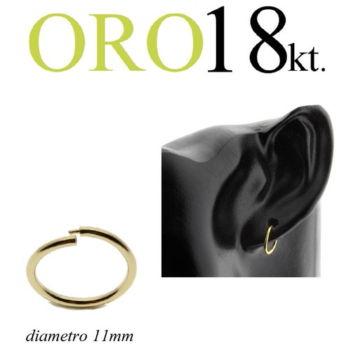 Orecchini oro giallo 18kt - orecchini,
