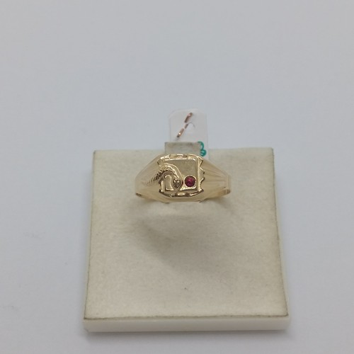 Anello uomo con - con, serpente