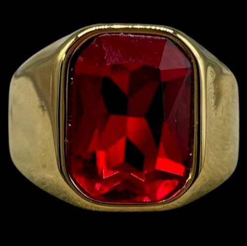 Anello cristallo rosso - cristallo,