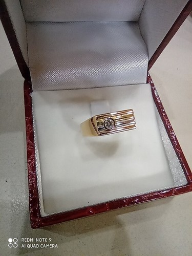 Anello uomo oro giallo - giallo,