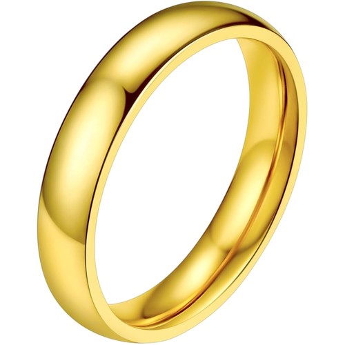 Anello oro acciaio - anello, in