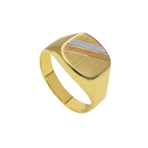 Anello oro giallo bianco e - anello,