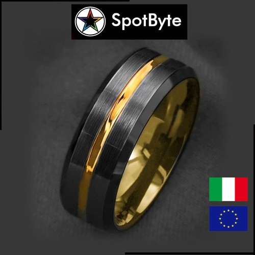 Anello uomo tungsteno - uomo,