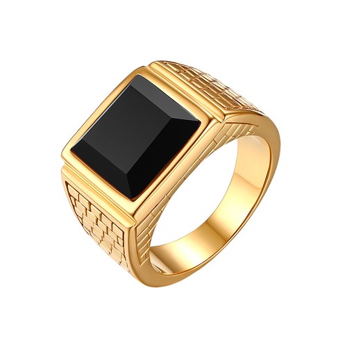 Anello uomo acciaio inox - uomo,