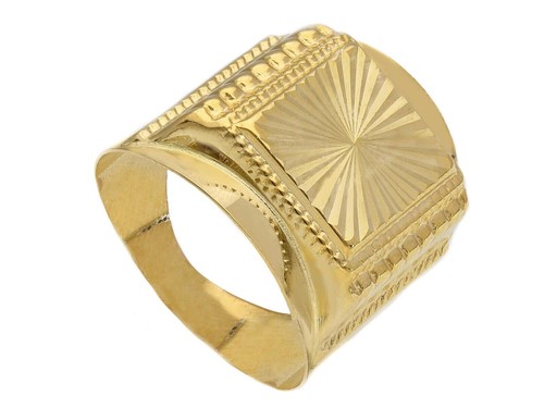 Anello oro giallo 18k - anello,